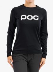 Bluza rowerowa damska POC Reform Enduro Jersey. Czarne bluzy damskie POC, xs, bez wzorów, z jersey, bez kaptura. Za 370.69 zł.