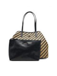 Guess Torebka HWWS93 18290 Beżowy. Brązowe torebki do ręki damskie Guess, z aplikacjami, z materiału, bez dodatków. Za 399.99 zł.