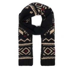 Szalik Polo Ralph Lauren. Czarne szaliki męskie Polo Ralph Lauren, bez wzorów. Za 1,299.00 zł.