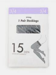 Zakolanówki z ozdobną koronką - czarny. Czarne skarpety damskie Sinsay, bez wzorów, z koronki. Za 12.99 zł.