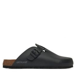 Klapki Grünland. Czarne klapki męskie Grünland. Za 209.99 zł.