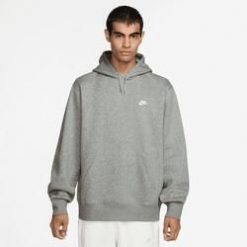 Bluza sportowa męska Nike Club. Białe bluzy męskie Nike, m, bez wzorów, z materiału, z kapturem. Za 383.00 zł.