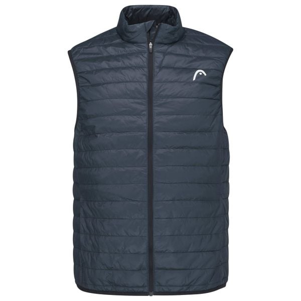 Kurtka puchowa bez rękawów Head Club Lightweight. Niebieskie bluzy męskie Head, m, bez wzorów, z puchu, bez kaptura. W wyprzedaży za 387.00 zł.