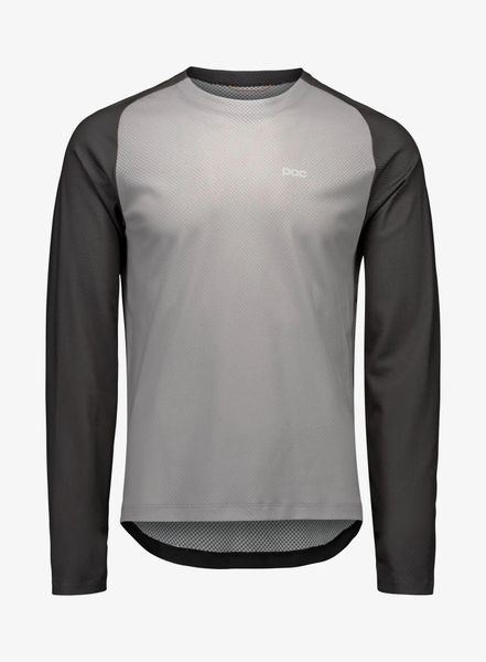 Bluza rowerowa męska POC Motion Air L/S Jersey. Szare bluzy męskie POC, l, bez wzorów, z jersey, bez kaptura. Za 355.29 zł.