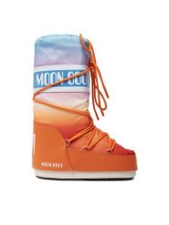 Moon Boot Śniegowce Mb Icon Sunrise 80D1402910 Pomarańczowy. Brązowe śniegowce i trapery damskie Moon Boot, z materiału. Za 809.99 zł.