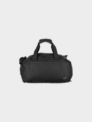 4F Torba sportowa (25 L) z kieszenią na obuwie - głęboka czerń Uniwersalny. Czarne plecaki damskie 4f, bez wzorów, z syntetyku, eleganckie. Za 59.99 zł.