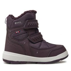 Śniegowce Viking. Fioletowe śniegowce dziewczęce Viking, z gore-texu, bez zapięcia. Za 419.99 zł.