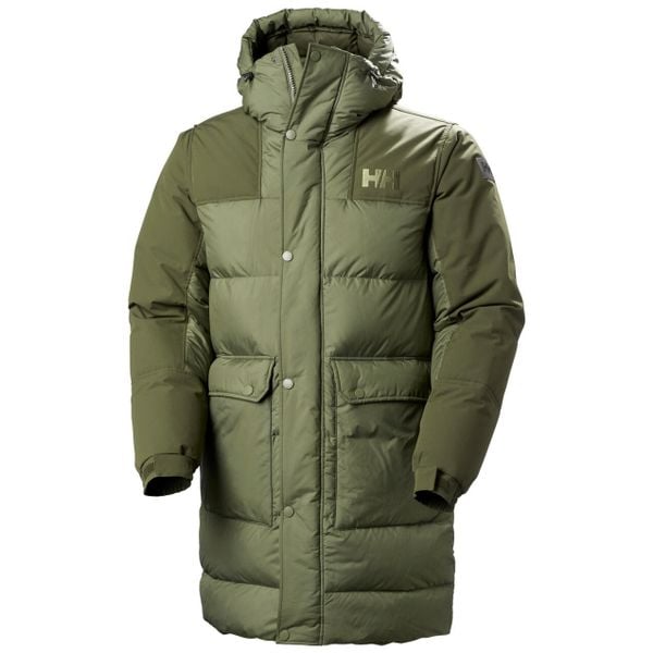 Kurtka puchowa Helly Hansen Escape Down. Zielone kurtki męskie Helly Hansen, m, bez wzorów, z materiału, eleganckie. Za 2,175.00 zł.