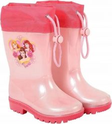 Kalosze dla dzieci Perletti Księżniczki Disney 12/k. Czerwone kalosze dziewczęce Perletti, bez wzorów. Za 45.00 zł.