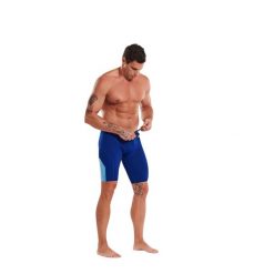 Jammer pływacki Z3R0D. Niebieskie kąpielówki męskie ZEROD, m, bez wzorów, do pływania. Za 369.00 zł.