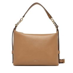 Torebka Furla. Brązowe torebki do ręki damskie Furla, bez wzorów, klasyczne, bez dodatków. Za 1,769.00 zł.