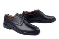 JOSEF SEIBEL 42801 860 100 Alastair 01 schwarz, półbuty męskie. Czarne półbuty na co dzień męskie Josef Seibel, ze skóry, bez zapięcia. Za 314.42 zł.