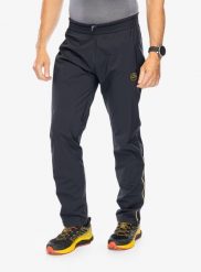 Spodnie do biegania męskie La Sportiva Drizzle Overpant. Czarne spodnie sportowe męskie La Sportiva, m, bez wzorów, do biegania. Za 599.49 zł.