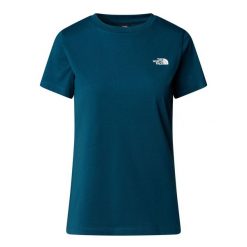 The North Face Koszulka S/S Simple Dome Nf0A87Nh1No. Niebieskie koszulki sportowe damskie The North Face, s, bez wzorów, bez kołnierzyka, bez ramiączek. Za 119.99 zł.