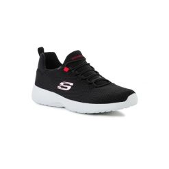 Buty treningowe męskie Dynamight. Czarne buty sportowe męskie Skechers, bez zapięcia. Za 199.99 zł.