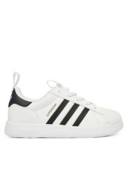 Adidas Originals Sneakersy Superstar 360 C JS0718 Biały. Białe buty sportowe dziewczęce adidas Originals, bez wzorów, ze skóry, bez zapięcia. Za 239.99 zł.