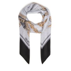 Chusta Liu Jo. Czarne szaliki i chusty damskie Liu Jo, bez wzorów. Za 219.99 zł.