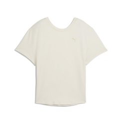 Damska luźna koszulka MOVE CLOUDSPUN PUMA Alpine Snow White. Białe koszulki sportowe damskie Puma, m, bez wzorów, bez kołnierzyka, bez ramiączek. W wyprzedaży za 84.00 zł.