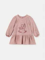Mayoral Sukienka codzienna 2920 Różowy Regular Fit. Czerwone sukienki dla dziewczynek Mayoral, bez wzorów, z bawełny, bez ramiączek. Za 139.99 zł.
