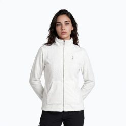 Bluza damska Aulp Becco Coral Fleece. Białe bluzy sportowe damskie Aulp, l, bez wzorów, z materiału, bez kaptura, narciarskie. Za 187.99 zł.