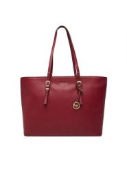 MICHAEL Michael Kors Torebka Quinn 30T5GQNT9L Bordowy. Czerwone torebki do ręki damskie MICHAEL Michael Kors, bez wzorów, ze skóry, bez dodatków. Za 899.99 zł.