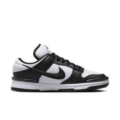Buty do chodzenia damskie Nike Dunk Low Twist. Białe obuwie sportowe damskie Nike, bez wzorów, z materiału, trekkingowe. W wyprzedaży za 419.00 zł.