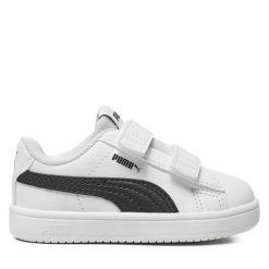 Sneakersy Puma. Białe trampki i tenisówki chłopięce Puma, bez wzorów, bez zapięcia. Za 99.99 zł.