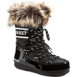 Śniegowce MOON BOOT - Monaco Low 24002900001 Nero/Black. Czarne śniegowce i trapery damskie Moon Boot, z futra. Za 649.00 zł.