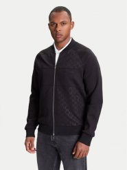 KARL LAGERFELD Bluza 705023 553902 Czarny Regular Fit. Czarne bluzy męskie KARL LAGERFELD, l, bez wzorów, z syntetyku, bez kaptura. Za 1,049.00 zł.