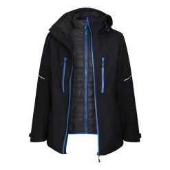 Męska Kurtka 3 W 1 Evader. Czarne kurtki sportowe męskie Regatta, l, bez wzorów, trekkingowe. Za 672.99 zł.