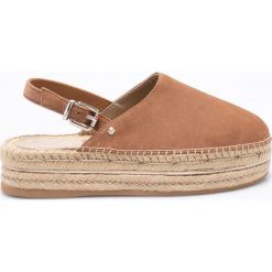 Tommy Hilfiger - Espadryle. Brązowe espadryle damskie Tommy Hilfiger. W wyprzedaży za 269.90 zł.