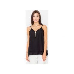Bluzka481 Czarny. Bluzki damskie marki Figl. Za 119.00 zł.