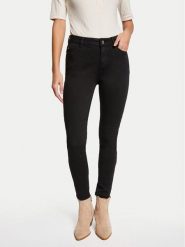 Morgan Jeansy 241-POLIA Czarny Skinny Fit. Czarne jeansy damskie Morgan. Za 149.99 zł.