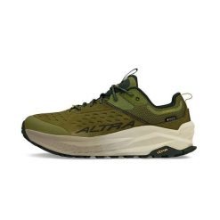 Buty trekkingowe Altra Olympus 6 Hike Low Gtx. Zielone trekkingi męskie Altra, tenisowe, gore-tex. Za 967.50 zł.