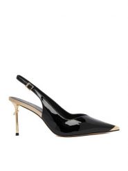 Eva Minge Szpilki EO-LILLY-LT2131-1-1 Czarny. Czarne szpilki damskie Eva Minge, bez wzorów, ze skóry, bez obcasa, bez zapięcia. Za 449.99 zł.