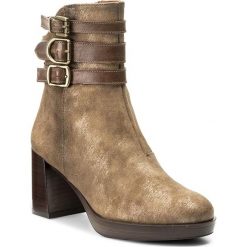 Botki HISPANITAS - Drew-I7 HI76163 Taupe. Brązowe botki damskie Hispanitas, ze skóry, bez obcasa. W wyprzedaży za 399.00 zł.