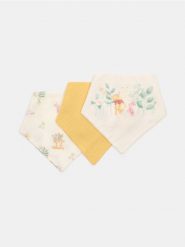 Śliniaki 3 pack Winnie The Pooh - wielobarwny. Śliniaki dla dzieci Sinsay, bez wzorów. Za 22.99 zł.