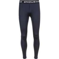 Legginsy Endurance Power. Czarne legginsy sportowe męskie Endurance, m, bez wzorów, do biegania. Za 153.00 zł.