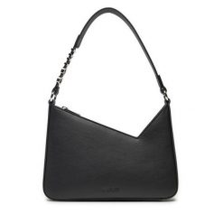 Torebka HUGO. Czarne torebki do ręki damskie Hugo, bez wzorów, klasyczne, bez dodatków. Za 499.99 zł.