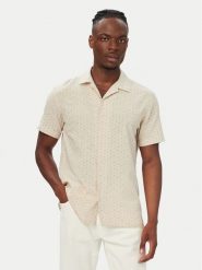 Jack & Jones Koszula Blusummer 12291954 Beżowy jasny Regular Fit. Brązowe koszule męskie Jack & Jones, l, bez wzorów, z bawełny, bez kołnierzyka, bez ramiączek. Za 126.99 zł.