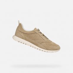 Buty GEOX D SUKIE 2.0 Jasnobrązowy. Brązowe trekkingi damskie Geox, trekkingowe. Za 423.99 zł.