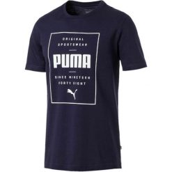 Puma Koszulka Męska Box Tee Peacoat Xl. Koszulki sportowe męskie marki Puma. Za 95.00 zł.