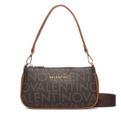 Torebka Valentino. Brązowe torebki do ręki damskie Valentino, bez wzorów, klasyczne, bez dodatków. Za 569.99 zł.