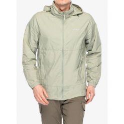 Kurtka przeciwwiatrowa męska Columbia Loop Basin Windbreaker. Zielone kurtki męskie Columbia, m, bez wzorów, z softshellu, sportowe, bez kaptura. Za 287.99 zł.
