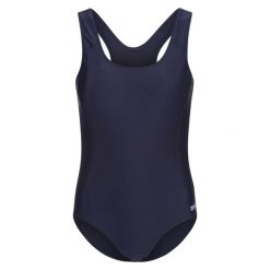 Damski Jednoczęściowy Strój Kąpielowy Active II. Niebieskie kostiumy jednoczęściowe damskie Regatta, bez wzorów, sportowe, do pływania. Za 74.99 zł.