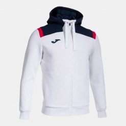 Bluza dresowa z kapturem Joma Toledo. Białe bluzy męskie Joma, m, bez wzorów, z dresówki, z kapturem. Za 378.00 zł.