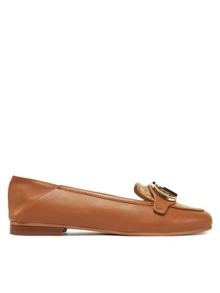 Liu Jo Loafersy Emel 03 SA5037 PX623 Brązowy. Brązowe mokasyny damskie Liu Jo, ze skóry. Za 419.99 zł.