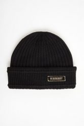 Czapka męska wełniana BURBERRY. Czapki i kapelusze męskie Burberry, bez wzorów, z wełny. Za 1,299.00 zł.