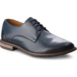 Półbuty GINO ROSSI - Aldo MPC841-S03-ZR00-5700-0 59. Niebieskie eleganckie półbuty Gino Rossi, ze skóry. W wyprzedaży za 224.95 zł.
