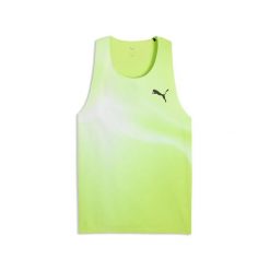 Koszulka Bez Rękawów Puma M Lightspeed Ultraweave Graphic Singlet Dorośli. Żółte koszulki sportowe męskie Puma, l, bez wzorów, z elastanu, bez kołnierzyka, bez ramiączek, do biegania. Za 378.50 zł.